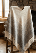 Ejemplo 1 - Ruana/Poncho Premium de Alpaca